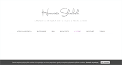Desktop Screenshot of honorata-skarbek.com